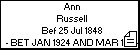 Ann Russell