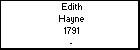 Edith Hayne