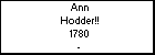 Ann Hodder!!