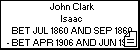 John Clark Isaac