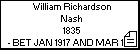 William Richardson Nash