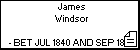 James Windsor