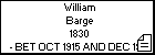 William Barge