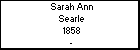 Sarah Ann Searle
