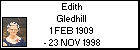 Edith Gledhill