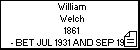 William Welch