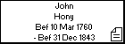 John Hony