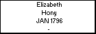 Elizabeth Hony
