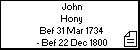John Hony