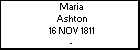 Maria Ashton