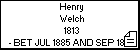 Henry Welch