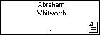 Abraham Whitworth