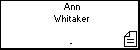 Ann Whitaker