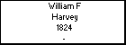 William F Harvey