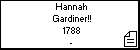 Hannah Gardiner!!