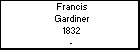 Francis Gardiner