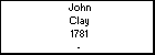 John Clay
