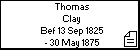 Thomas Clay