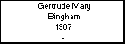 Gertrude Mary Bingham