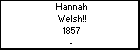 Hannah Welsh!!