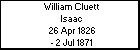 William Cluett Isaac