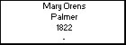 Mary Orens Palmer