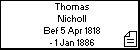 Thomas Nicholl