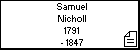 Samuel Nicholl