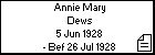 Annie Mary Dews