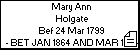 Mary Ann Holgate