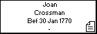 Joan Crossman