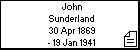 John Sunderland