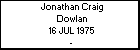 Jonathan Craig Dowlan
