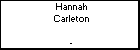 Hannah Carleton
