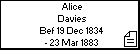 Alice Davies