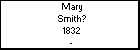 Mary Smith?