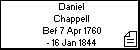 Daniel Chappell