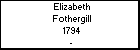 Elizabeth Fothergill