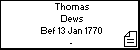 Thomas Dews