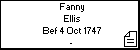 Fanny Ellis