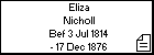 Eliza Nicholl