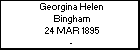 Georgina Helen Bingham