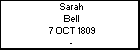Sarah Bell