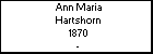Ann Maria Hartshorn
