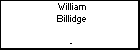 William Billidge