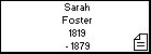 Sarah Foster