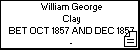 William George Clay