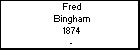 Fred Bingham