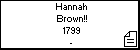 Hannah Brown!!