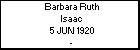 Barbara Ruth Isaac
